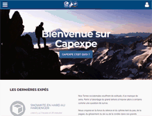 Tablet Screenshot of capexpe.org